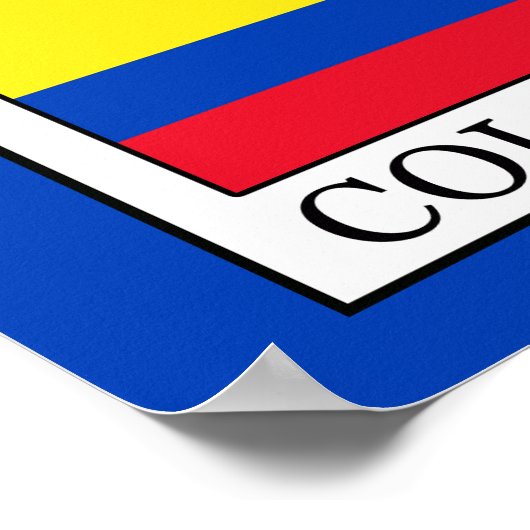 Colombia Poster (Hoek)