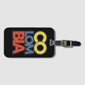 Colombia Poster Bagagelabel (Voorkant (horizontaal))