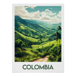 Colombia Poster Perfect Poster