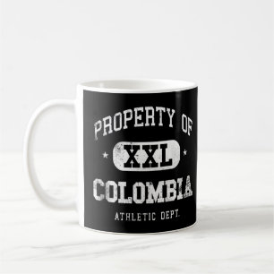 Colombia Property Xxl Sport College Athletic Funny Koffiemok