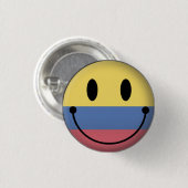 Colombia Ronde Button 3,2 Cm (Voorkant /achterkant)