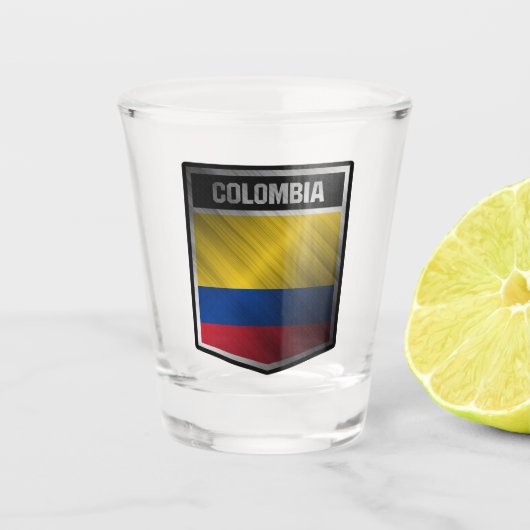 Colombia Shot Glas (Voorkant)