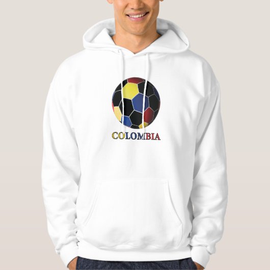 Colombia Soccer Hoodie (Voorkant)