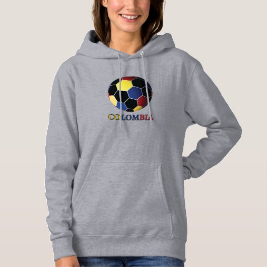 Colombia Soccer Hoodie (Voorkant)