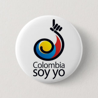 Colombia soja ronde button 5,7 cm