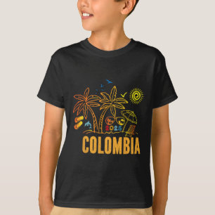 Colombia Souvenirs Vakantie 2025 Gezinsreis Vriend T-shirt