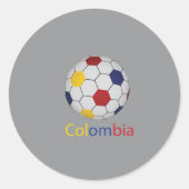 Colombia-Sticker Ronde Sticker (Voorkant)