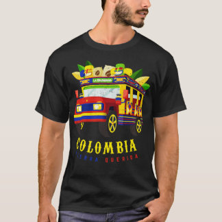 Colombia Tierra Querida Chiva Colombiana T-shirt