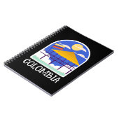 Colombia Vintage Travel Notitieboek (Linkerzijde)