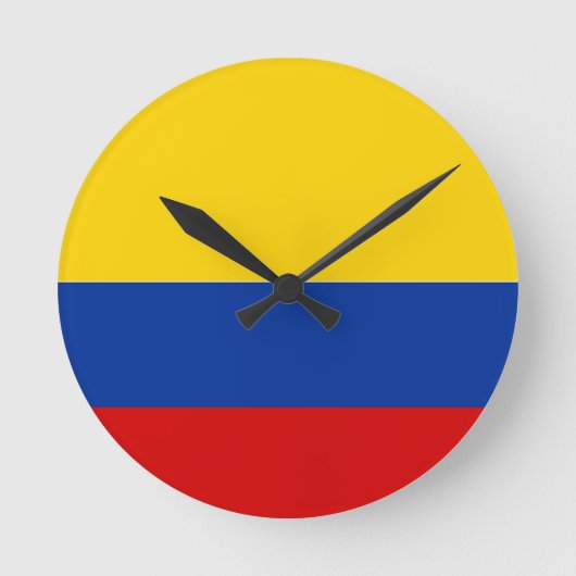 colombia vlag klok (Voorkant)