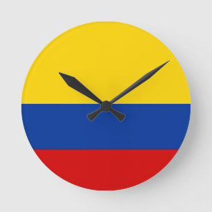colombia vlag klok