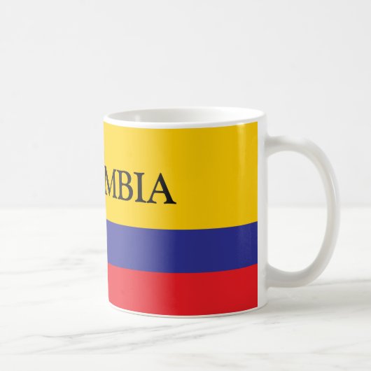 Colombia vlag koffie mok cadeau (Rechts)