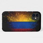 Colombia Vlag Vuurwerk Case-Mate iPhone Case (Achterkant (horizontaal))