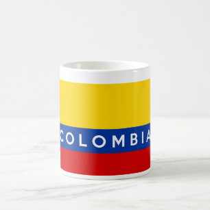 colombia - vlaggenland - naam koffiemok