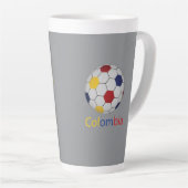 Colombia Voetbal Latte Mok (Rechterhoek)