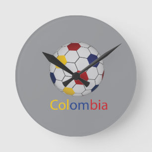 Colombia Voetbal Ronde Klok