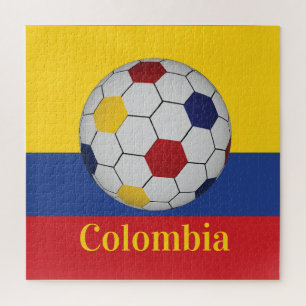 Colombia Voetbalposter Legpuzzel