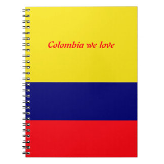 Colombia waar we van houden notitieboek