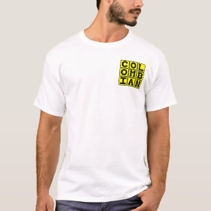 Colombiaan, Nationaliteit T-shirt