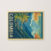 Colombiaans berglandschap legpuzzel (Horizontaal)