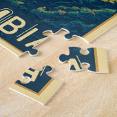 Colombiaans berglandschap legpuzzel (Zijkant)