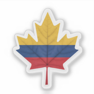 Colombiaans Canadees Sticker