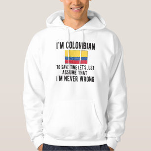 Colombiaans erfgoed Colombia Roots Colombiaanse vl Hoodie