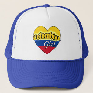 Colombiaans meisje trucker pet