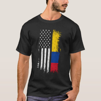 Colombiaanse Amerikaanse Vlag Hoodie - Pride Colom T-shirt