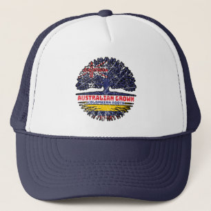 Colombiaanse Australische Australiër - boomstammen Trucker Pet