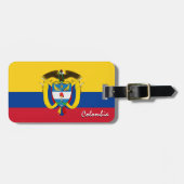 Colombiaanse Bagagelabels, patriottische Colombiaa Bagagelabel (Voorkant horizontaal)