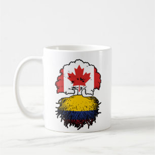 Colombiaanse Canadese stratenvlag (Canada) Koffiemok
