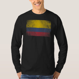 Colombiaanse Colombiaanse vlag Pride Country Home T-shirt