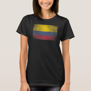 Colombiaanse Colombiaanse vlag Pride Country Home T-shirt