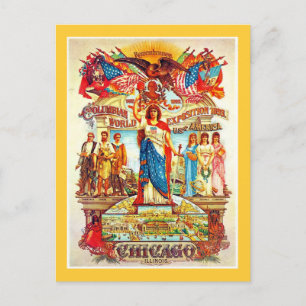 Colombiaanse expositie - Briefkaart