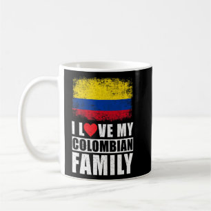 Colombiaanse familie Ik hou van mijn Colombiaanse  Koffiemok