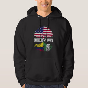Colombiaanse Nigeriaanse Mix Trots op mijn roots C Hoodie
