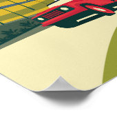 Colombiaanse salento-reisposter poster (Hoek)