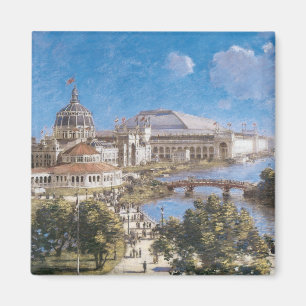 Colombiaanse tentoonstelling van Theodore Robinson Magneet