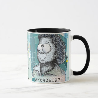 Colombiaanse valuta Cartoon Koffie Mok 1.000 pesos