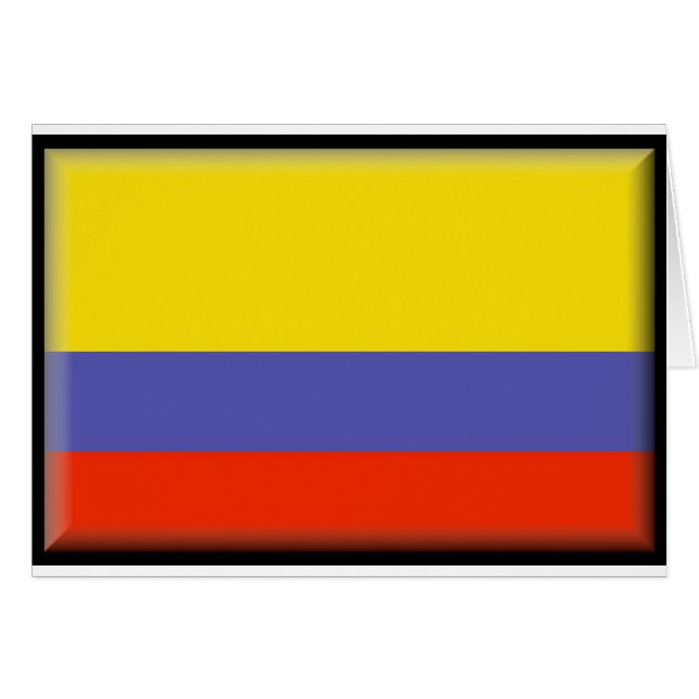 Colombiaanse vlag (Voorkant Horizontaal)