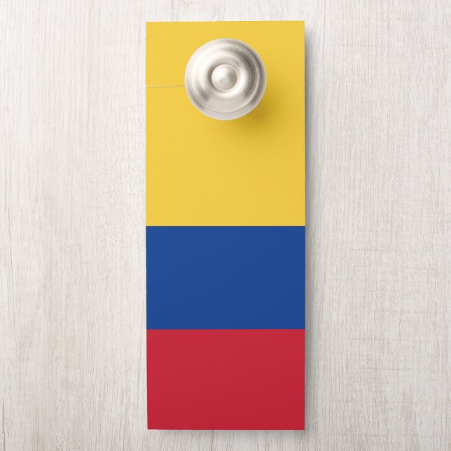 Colombiaanse vlag (Op knop)