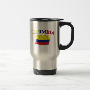 Colombiaanse vlag 2 reisbeker