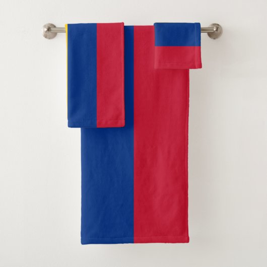 Colombiaanse vlag bad handdoek (Insitu)