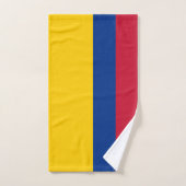 Colombiaanse vlag bad handdoek (Handdoek)