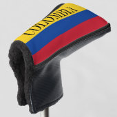 Colombiaanse vlag - Bandera De Colombia Golfheadcover (3/4 voorkant)