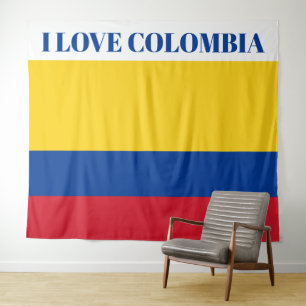 Colombiaanse vlag - Bandera De Colombia Wandkleed