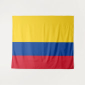Colombiaanse vlag - Bandera De Colombia Wandkleed (Voorkant (horizontaal))