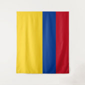 Colombiaanse vlag - Bandera De Colombia Wandkleed (Voorkant)