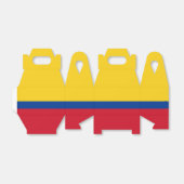 Colombiaanse vlag bedankdoosjes (Uitgevouwen)
